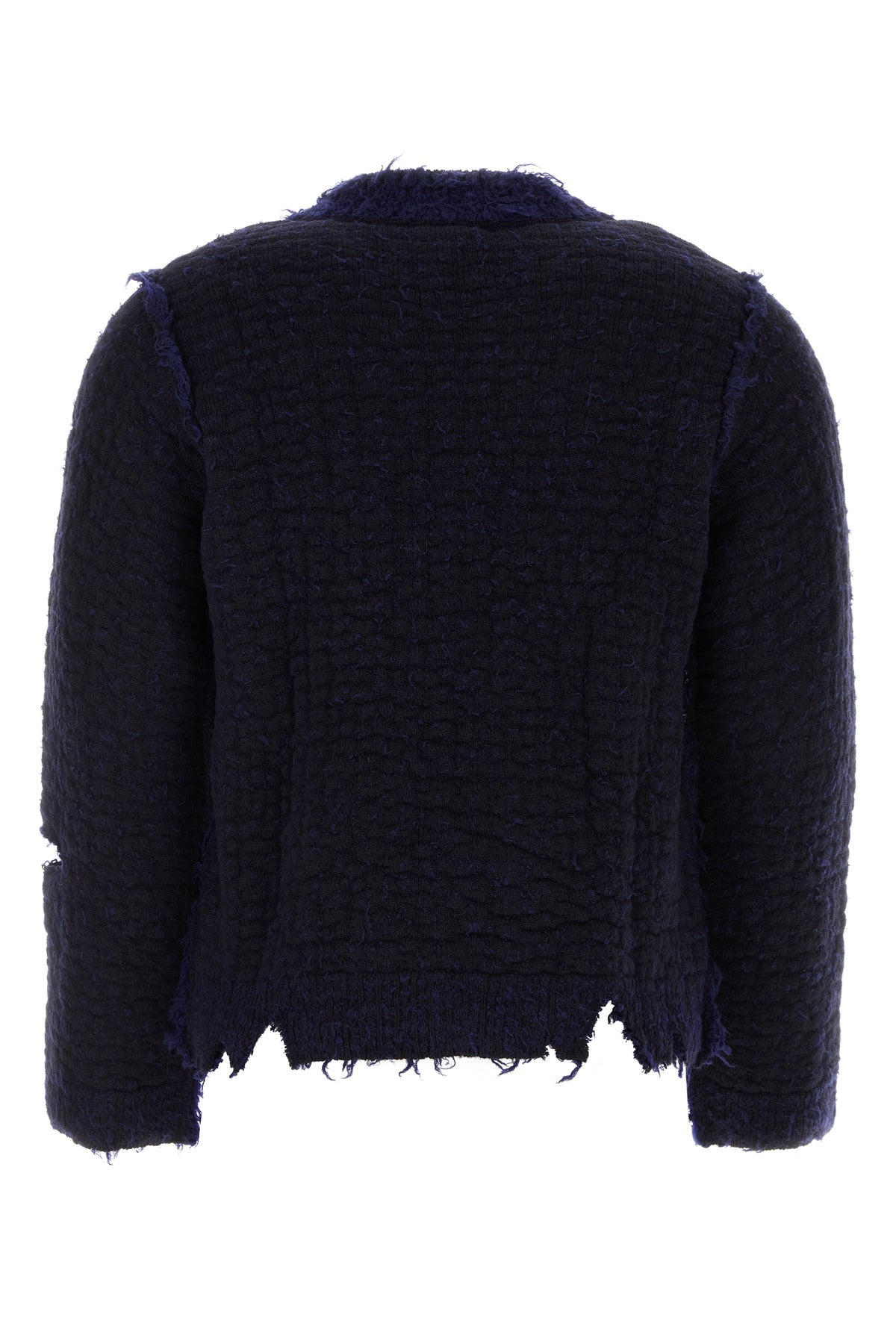 Two-tone wool blend sweater - 2