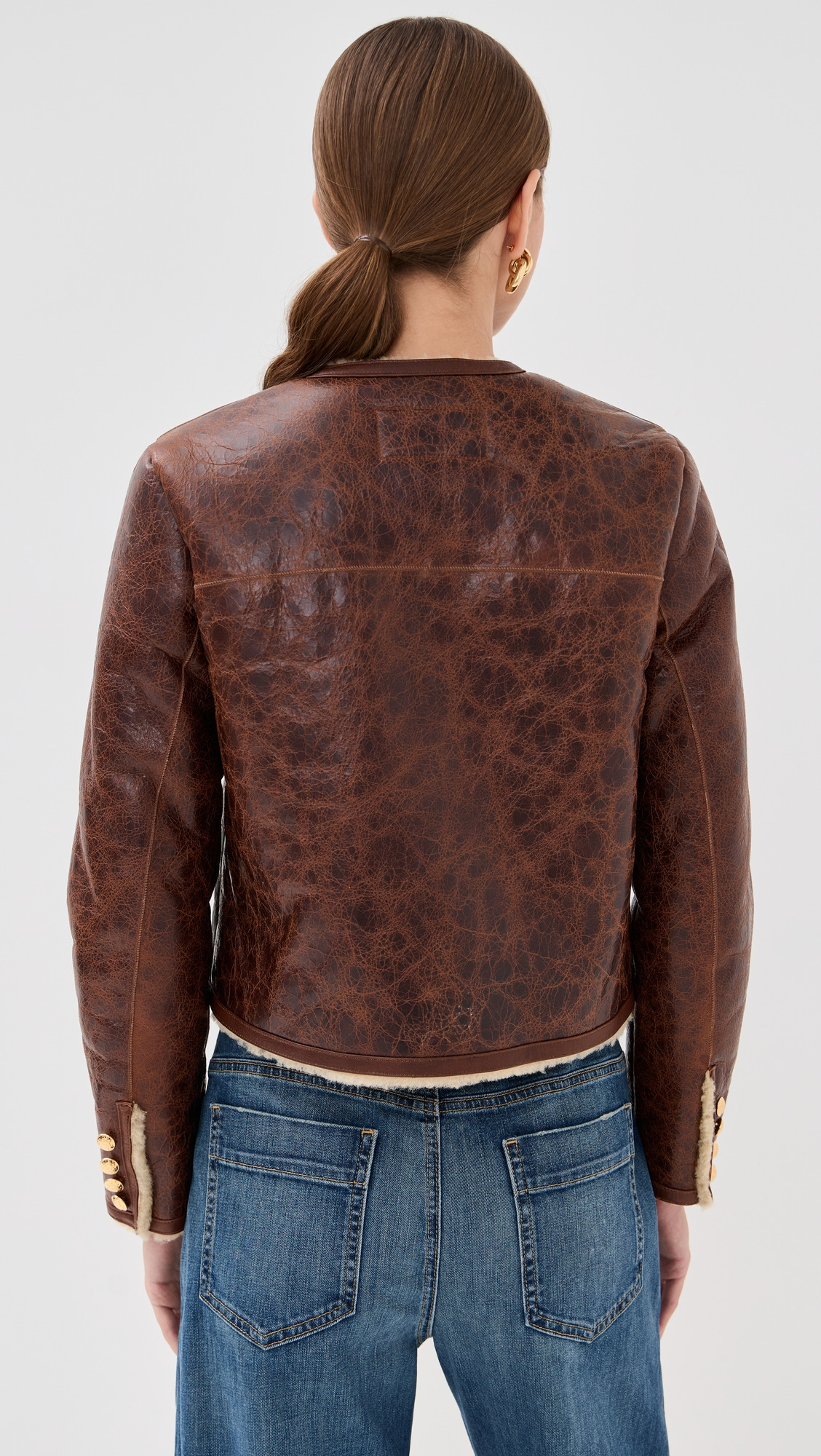 Zanie Short Shearling Coat - 2