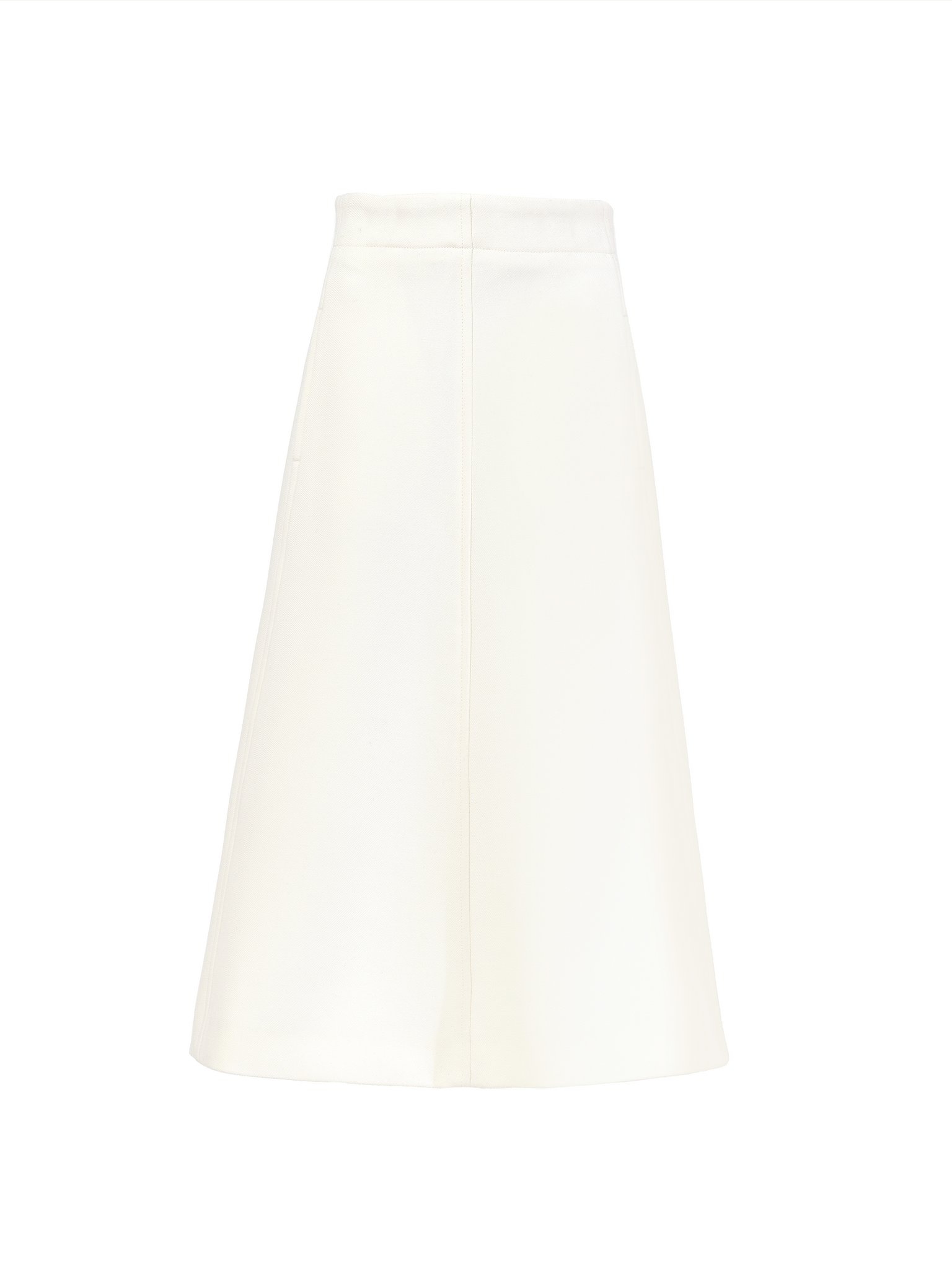 A-LINE MID-LENGTH SKIRT - 1