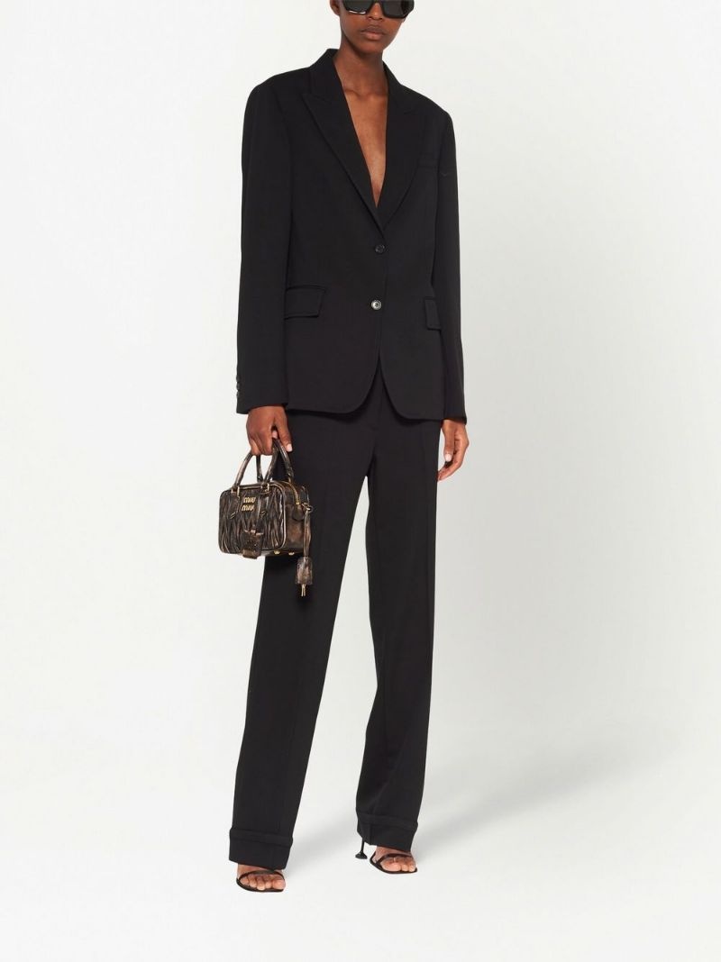 Miu Miu single-breasted blazer | farfetch | REVERSIBLE Miu Miu single-breasted blazer | farfetch | REVERSIBLE