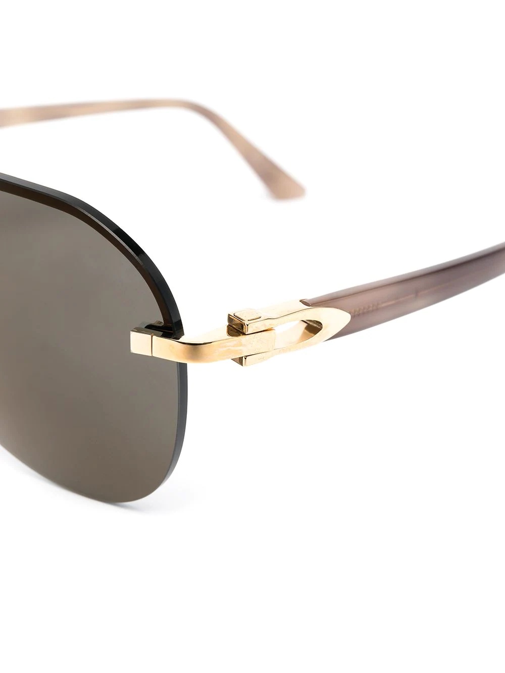 C décor aviator-frame sunglasses - 3