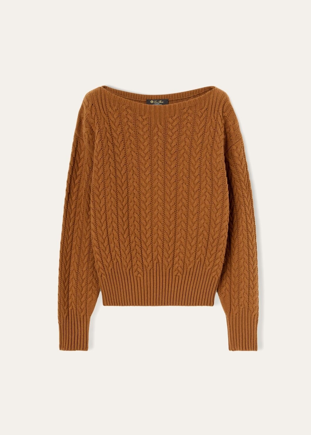 Boat-Neck Sweater - 1