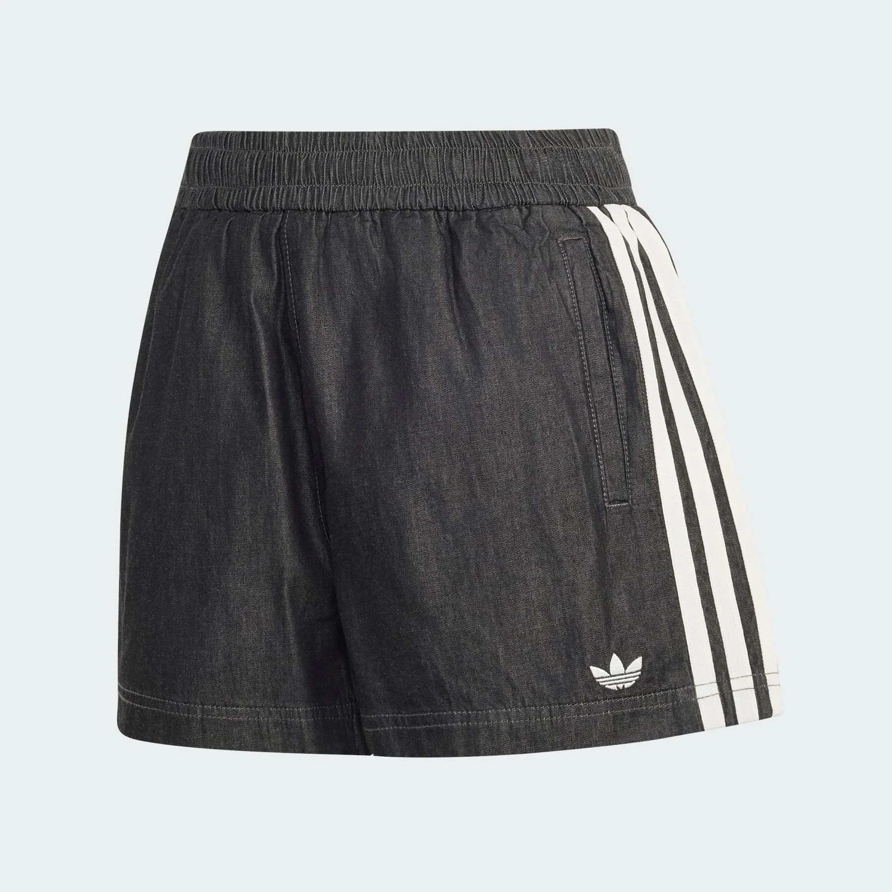 ADIDAS ORIGINALS SUMMER GLOW DENIM SHORTS - 1