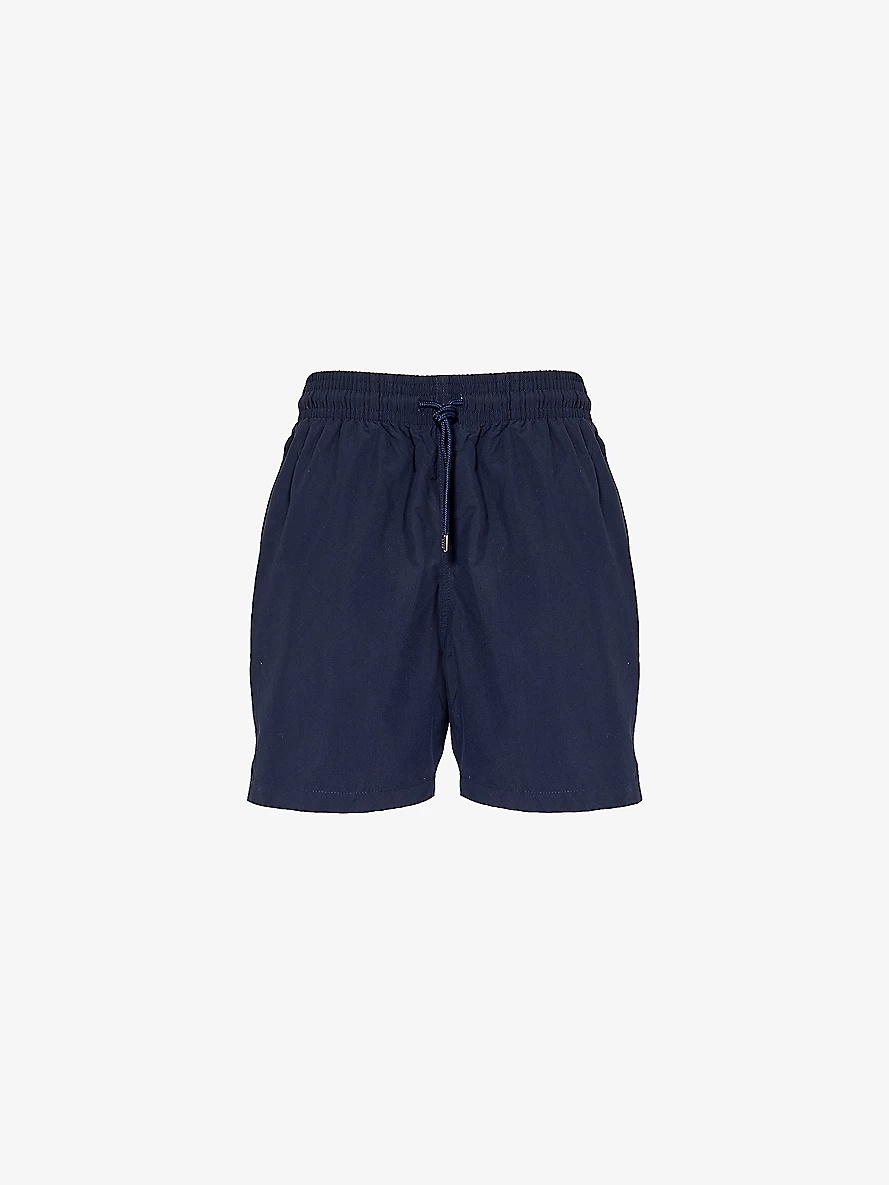 Aruba brand-tab swim shorts - 1