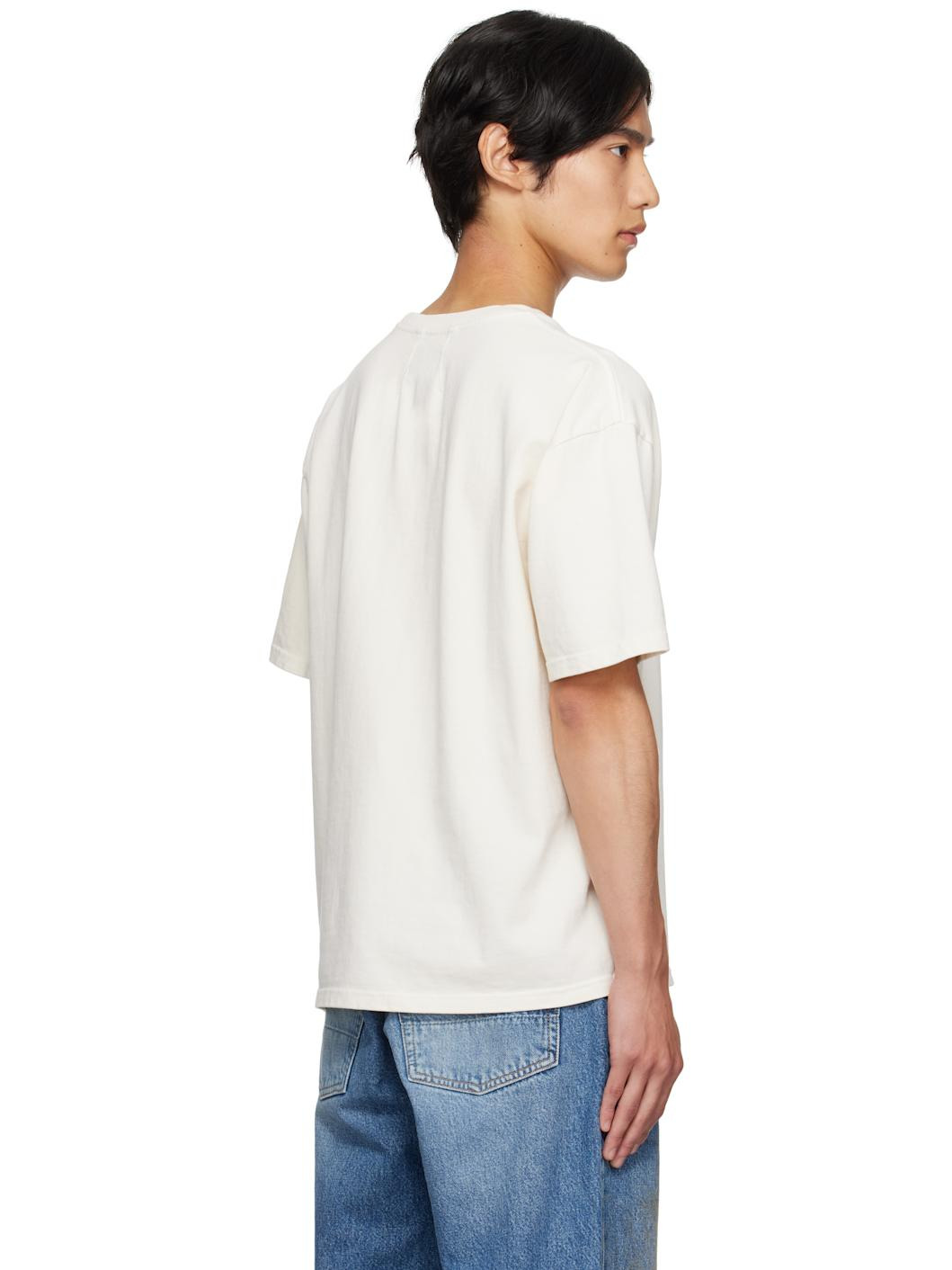 Off-White 'Rhude' Collegiate Crest T-shirt - 3