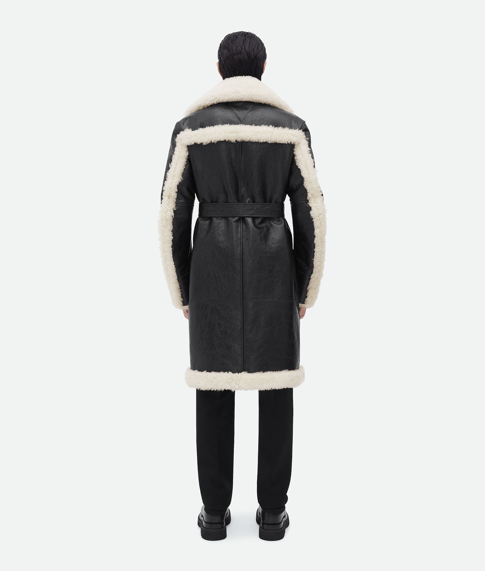 merino shearling coat - 3