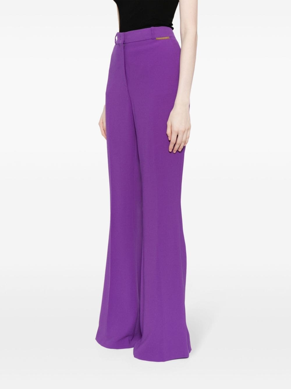 wide-leg tailored trousers - 3