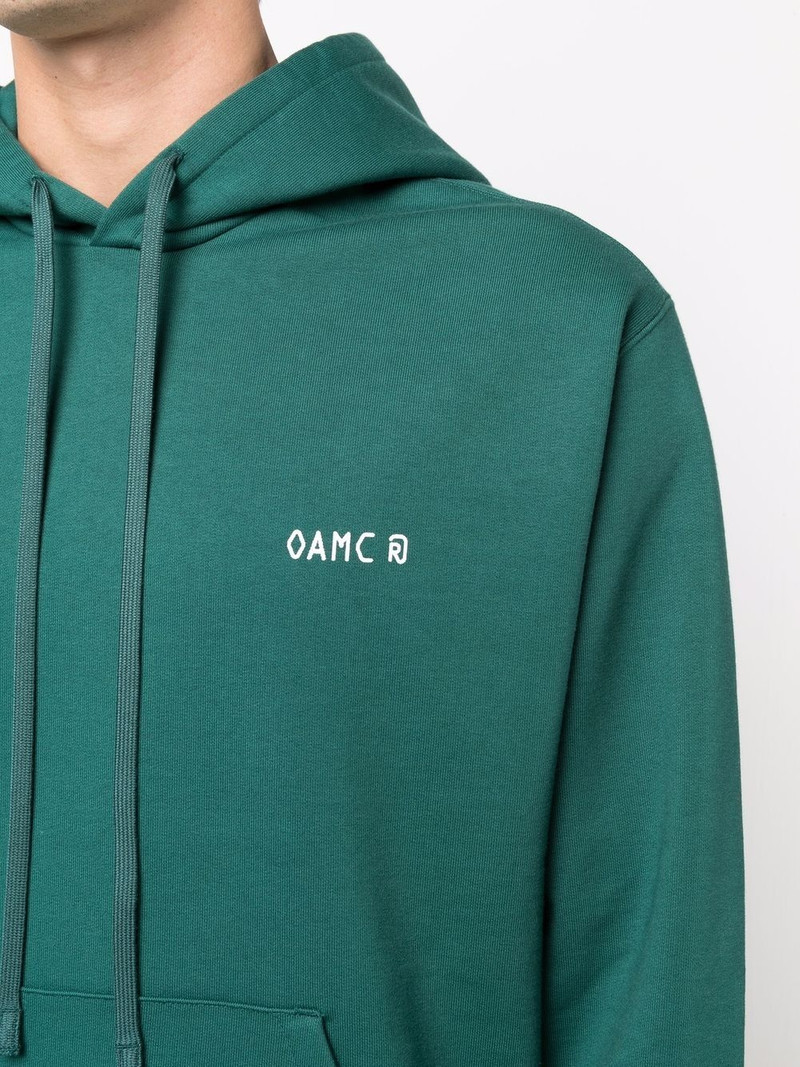 logo-print hoodie 5