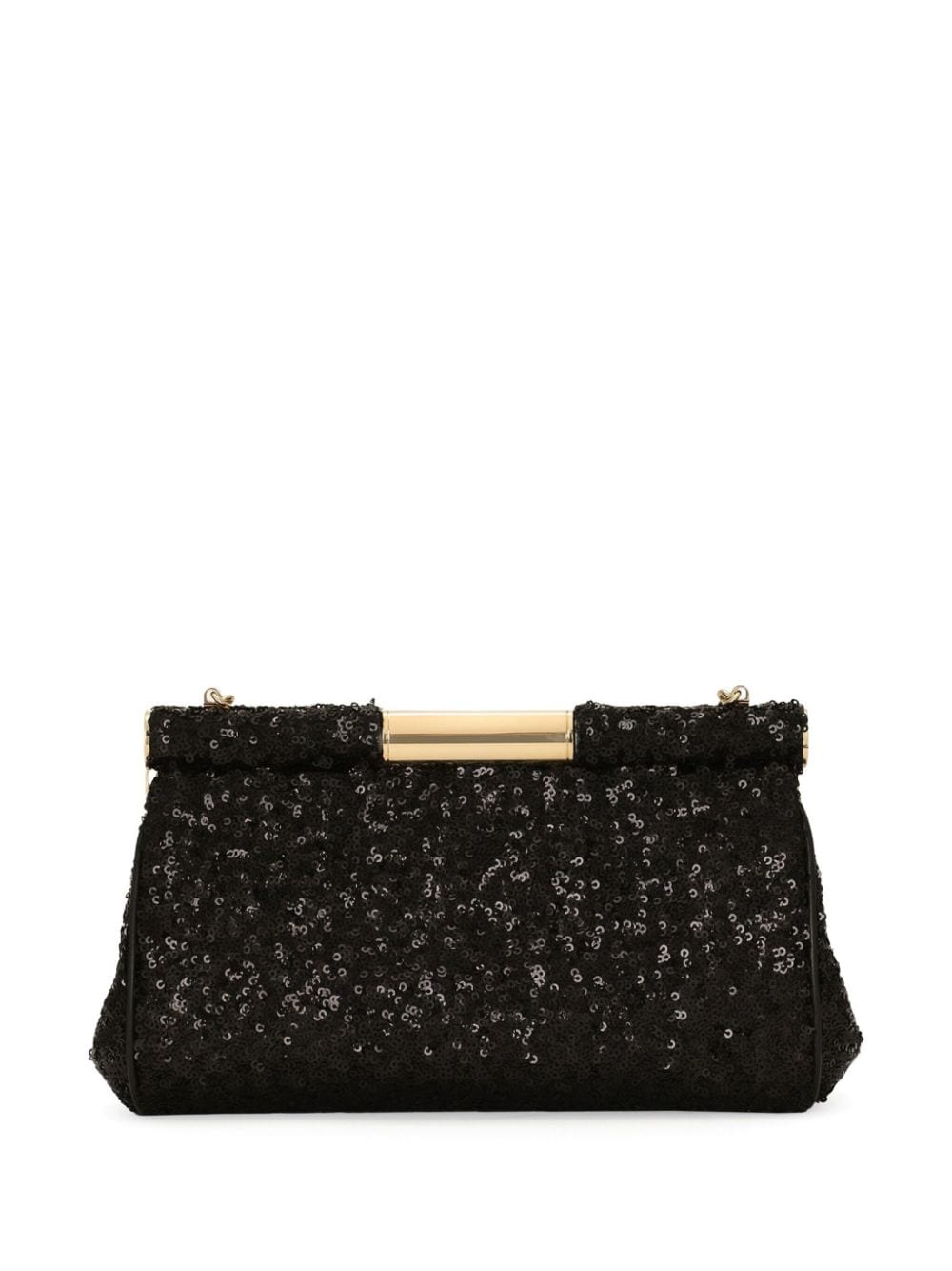 sequined clutch bag - 3