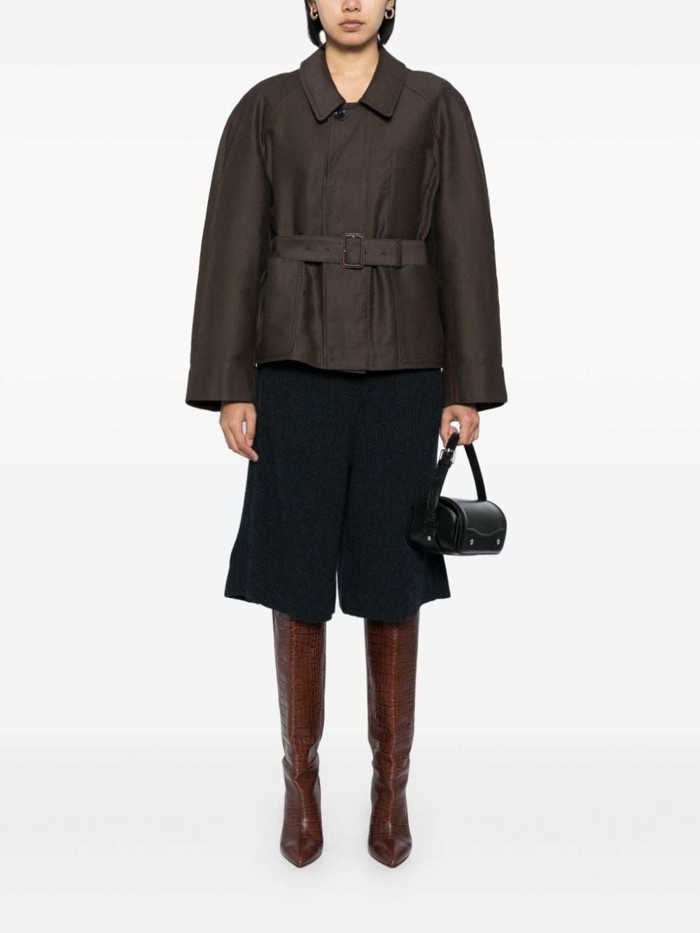 bermuda wool shorts - 2