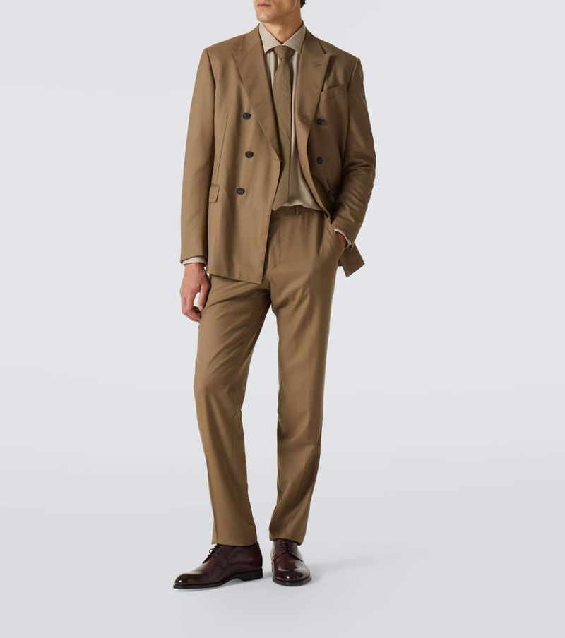 ZEGNA Leather Derby shoes outlook