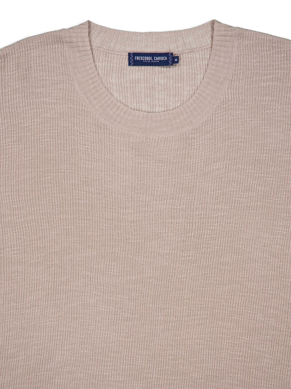ribbed crew-neck jumper - 3
