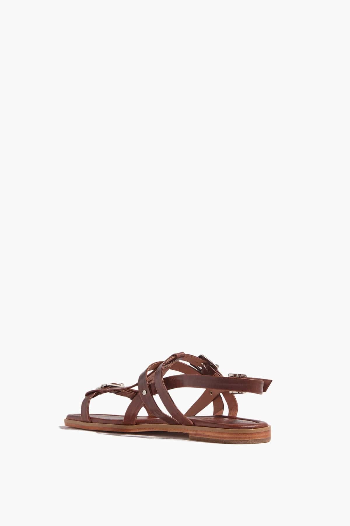 Olstead Sandal in Saddle - 3