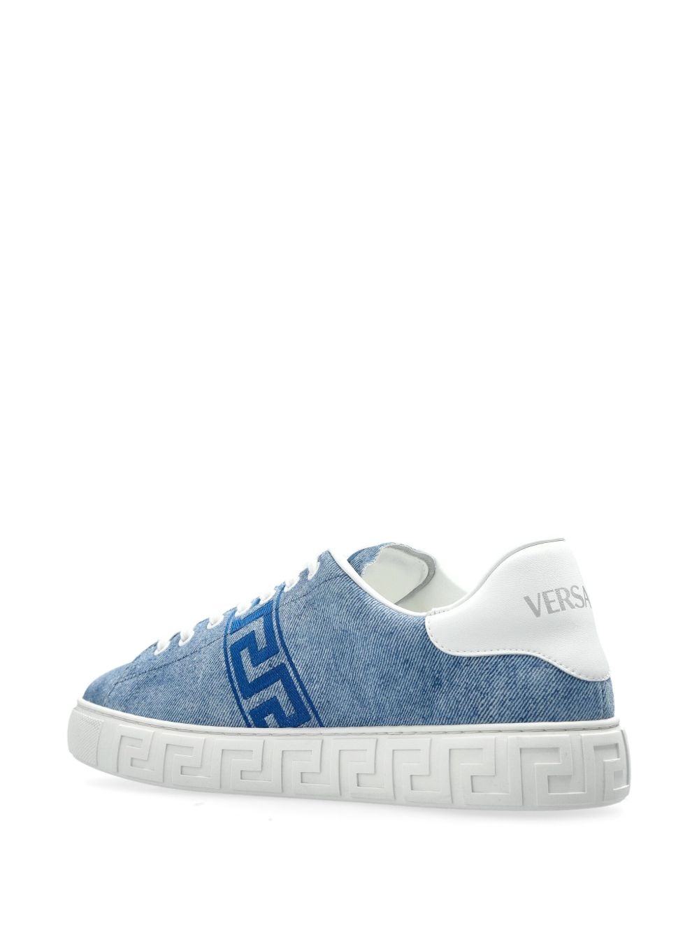 Greca-detail sneakers - 3