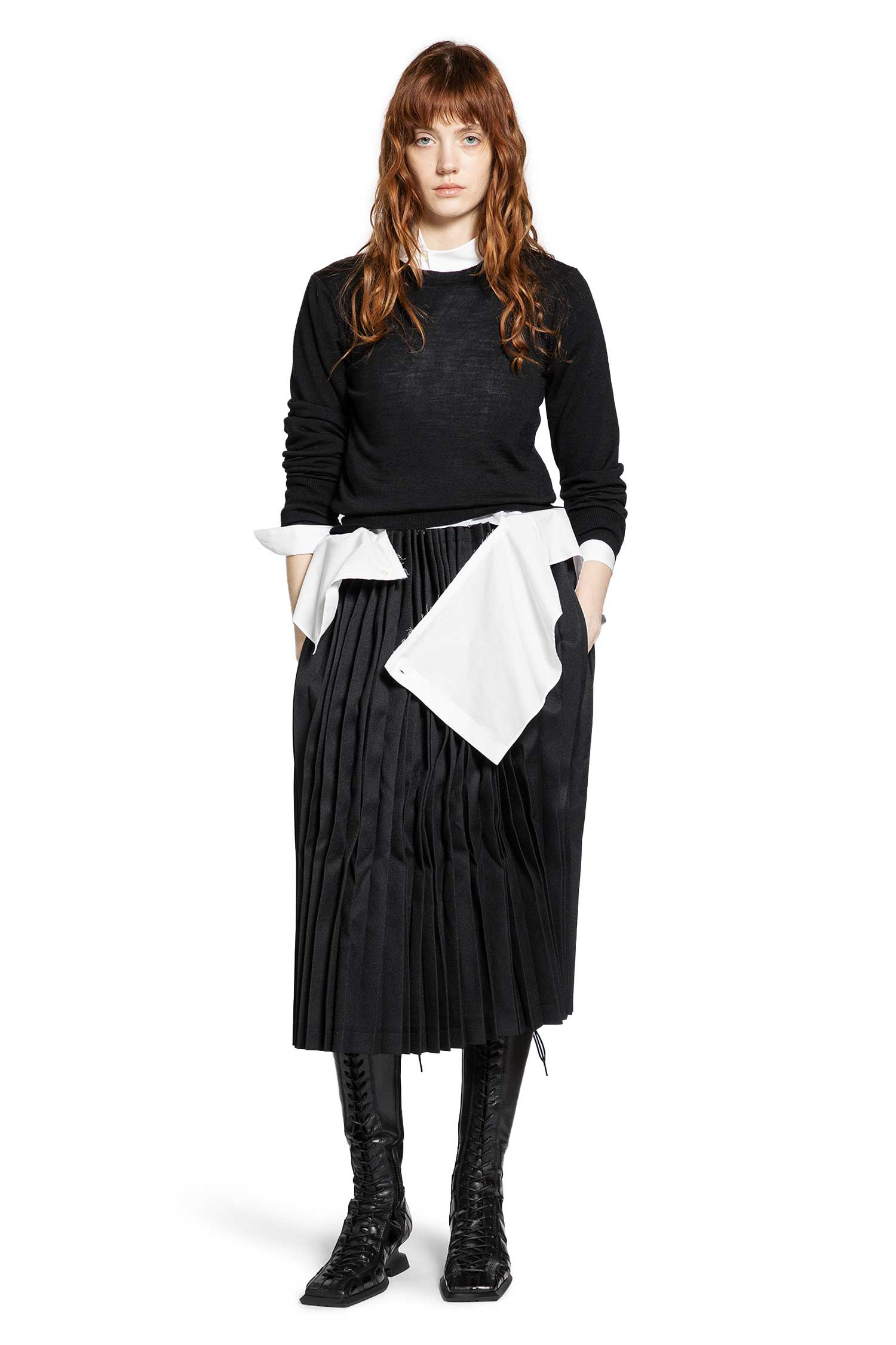 Ruffled Midi Skirt - 5
