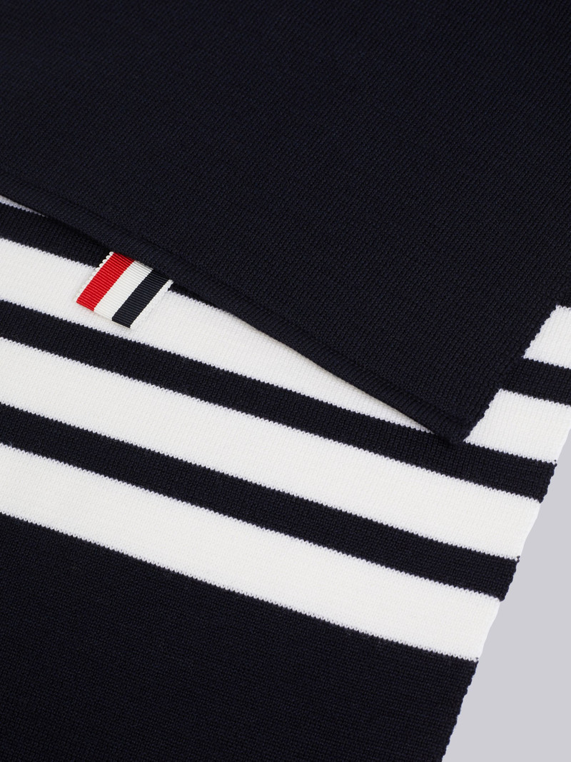 Thom Browne Milano Stitch Merino Scarf outlook