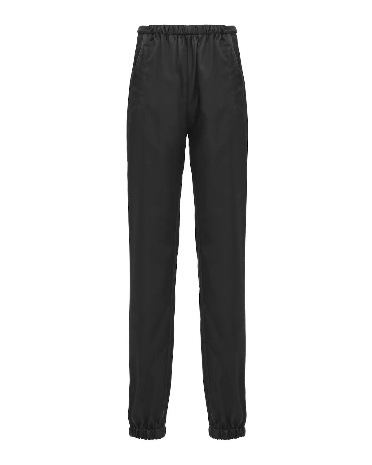 Re-Nylon gabardine trousers - 1