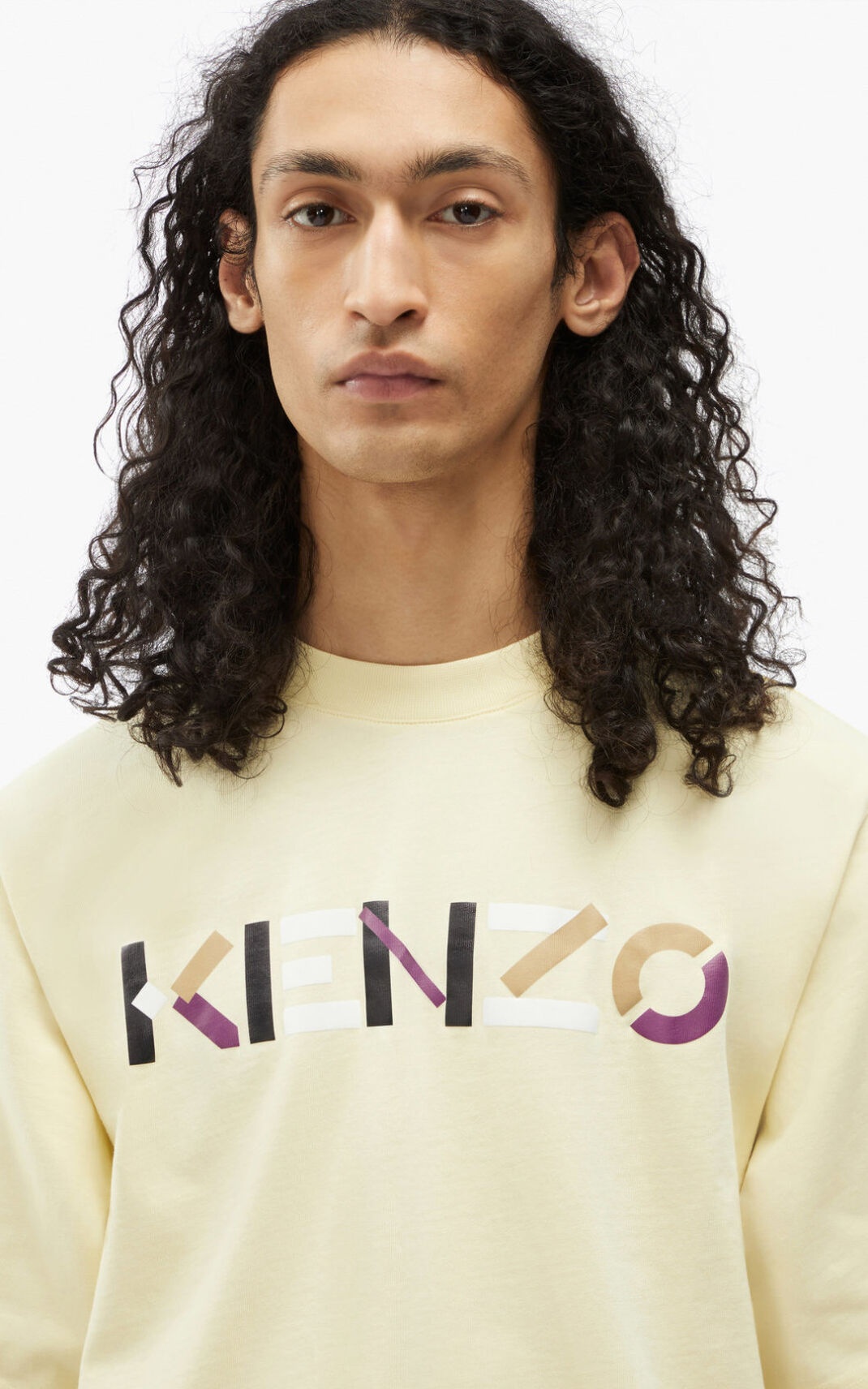 Multicoloured oversize KENZO Logo T-shirt - 2