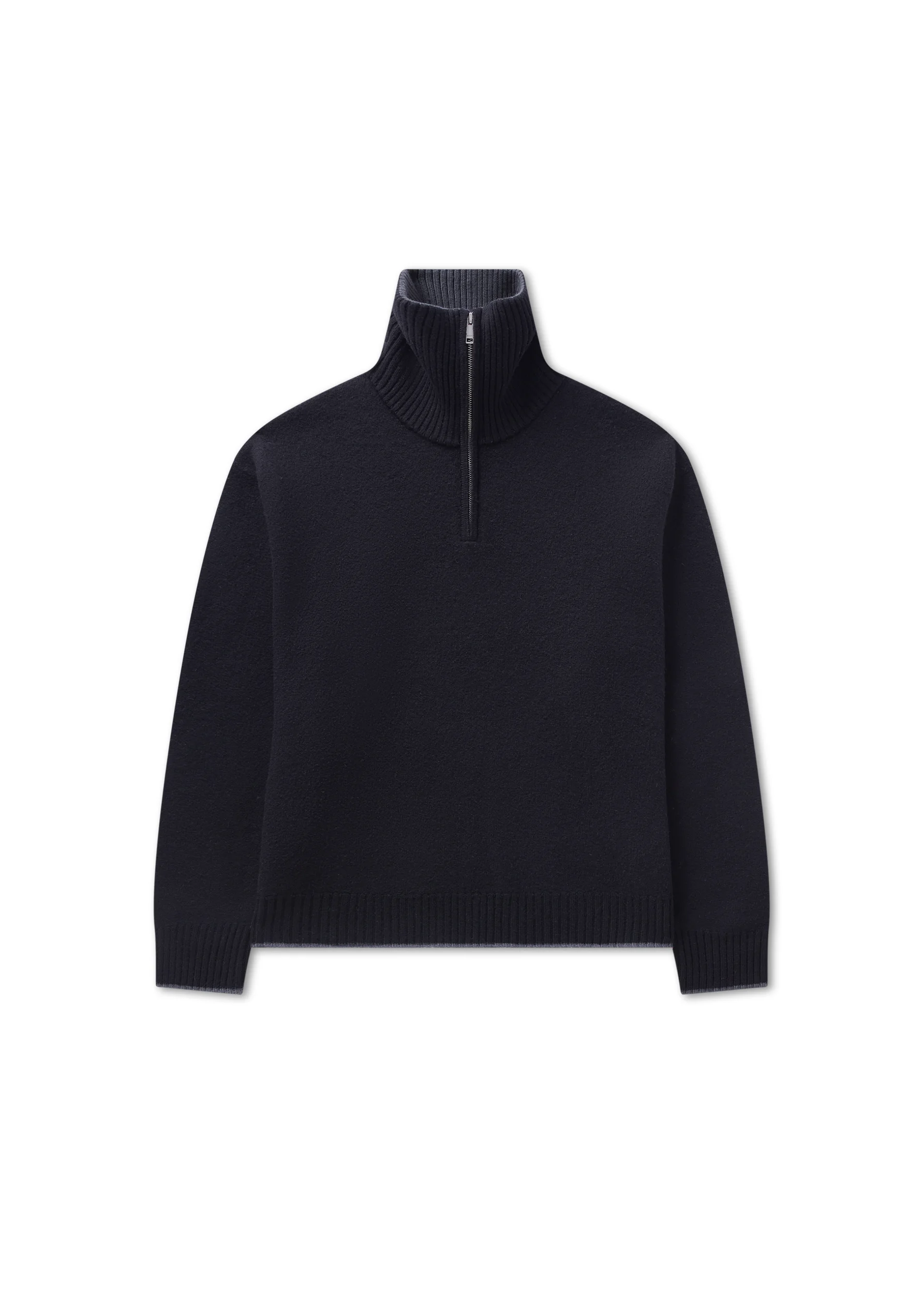 Trace Half Zip Sweater - 1