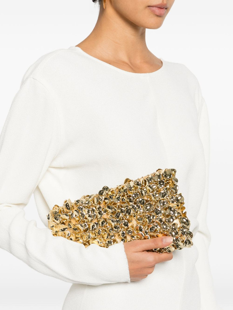 SIMKHAI Reese beaded clutch outlook