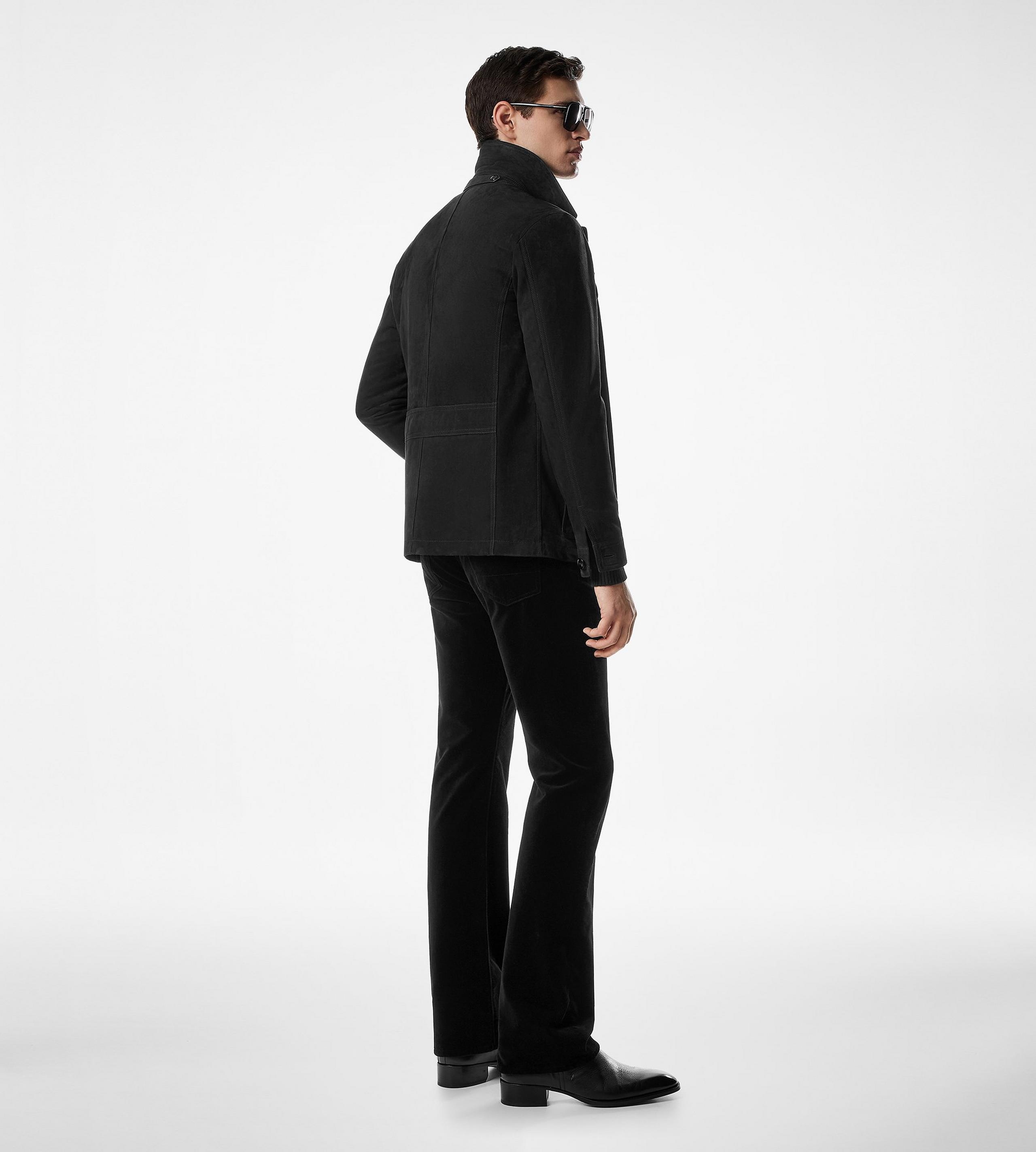 SUEDE FOUR POCKET JACKET - 3