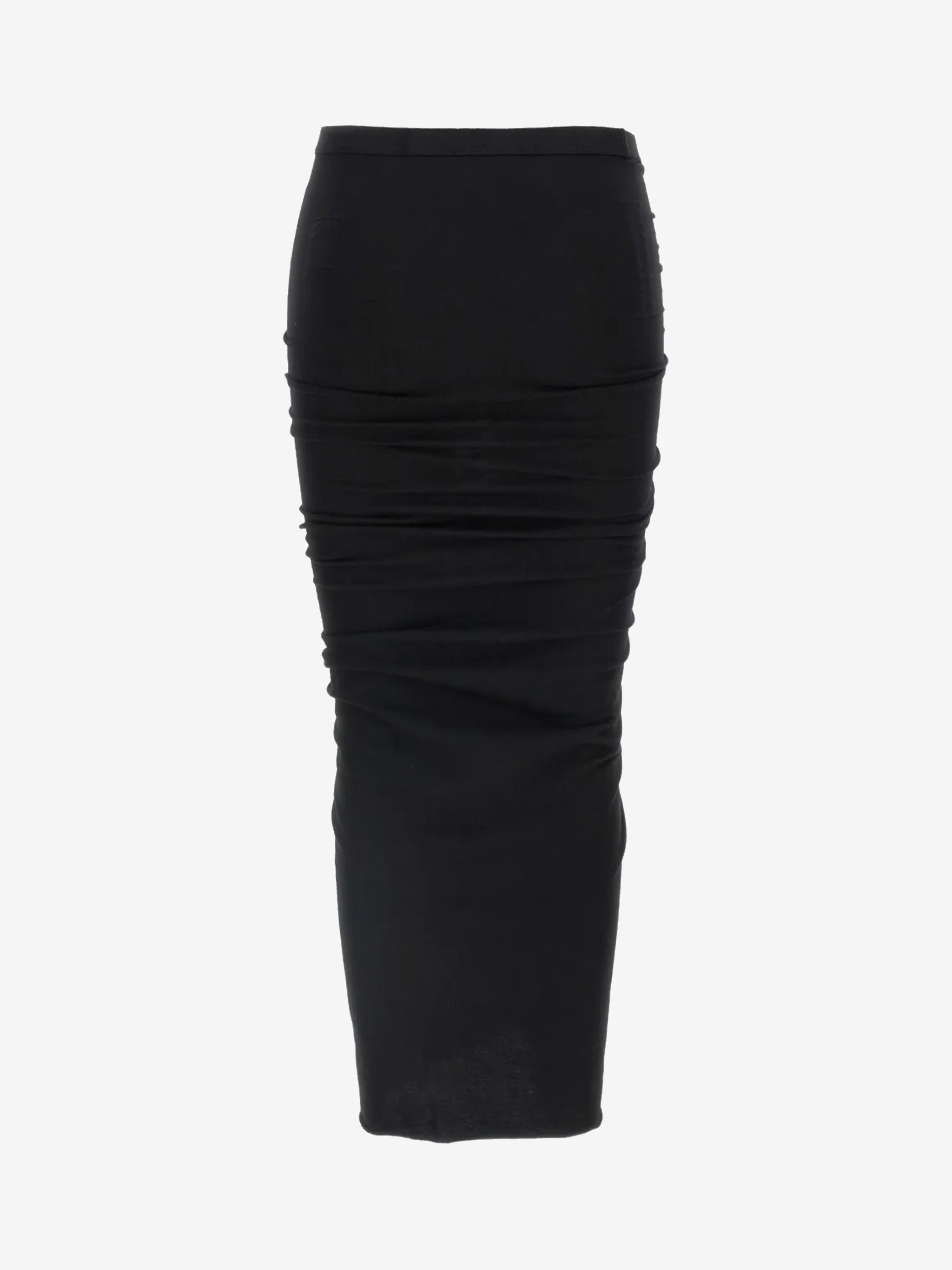RICK OWENS DRKSHDW - Women Soft Edfu Knee Skirt - 2