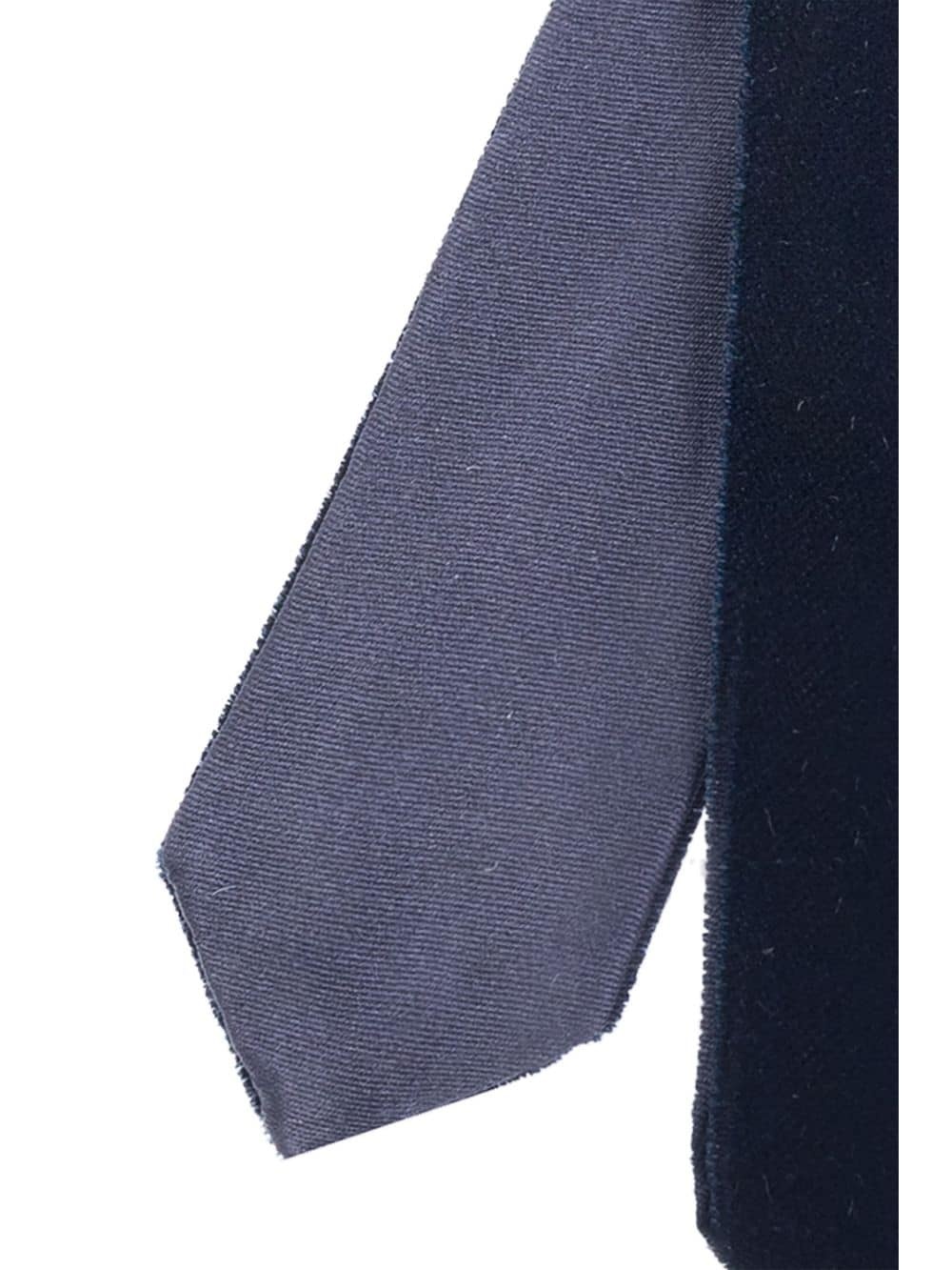 velvet-effect tie - 3