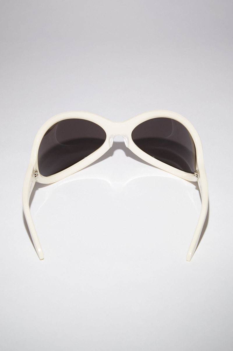 Acetate sunglasses - Black/white 3
