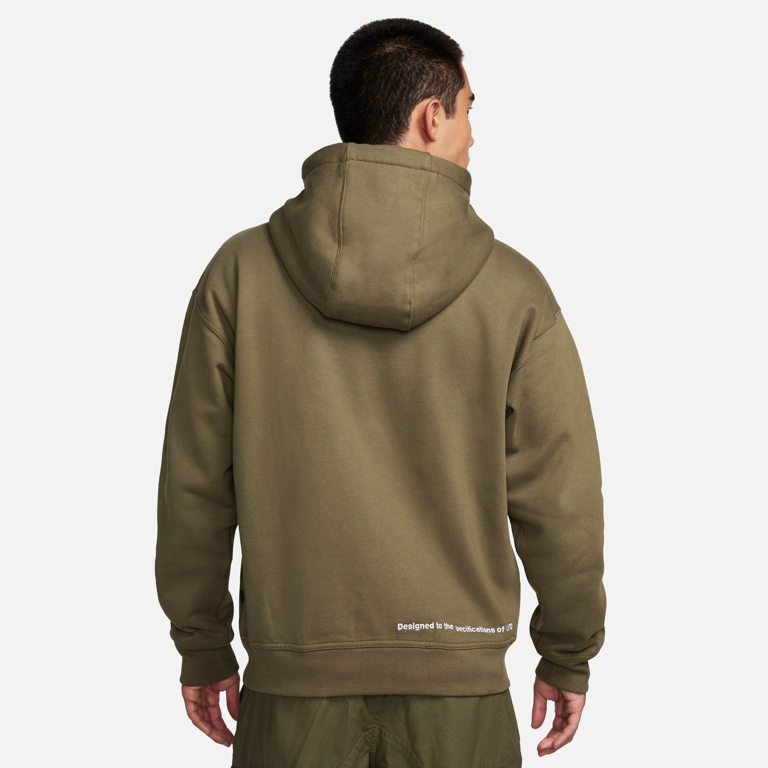 Nike SB x Yuto Graphic Fleece Pullover Hoodie 'Medium Olive' FN0552-222 - 3