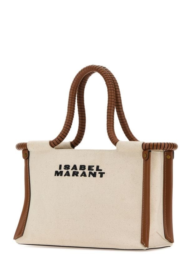 トートバッグ Isabel Marant Sand Canvas Toledo Shopping Bag ISABEL MARANT Sand Canvas Toledo Shopping Bag