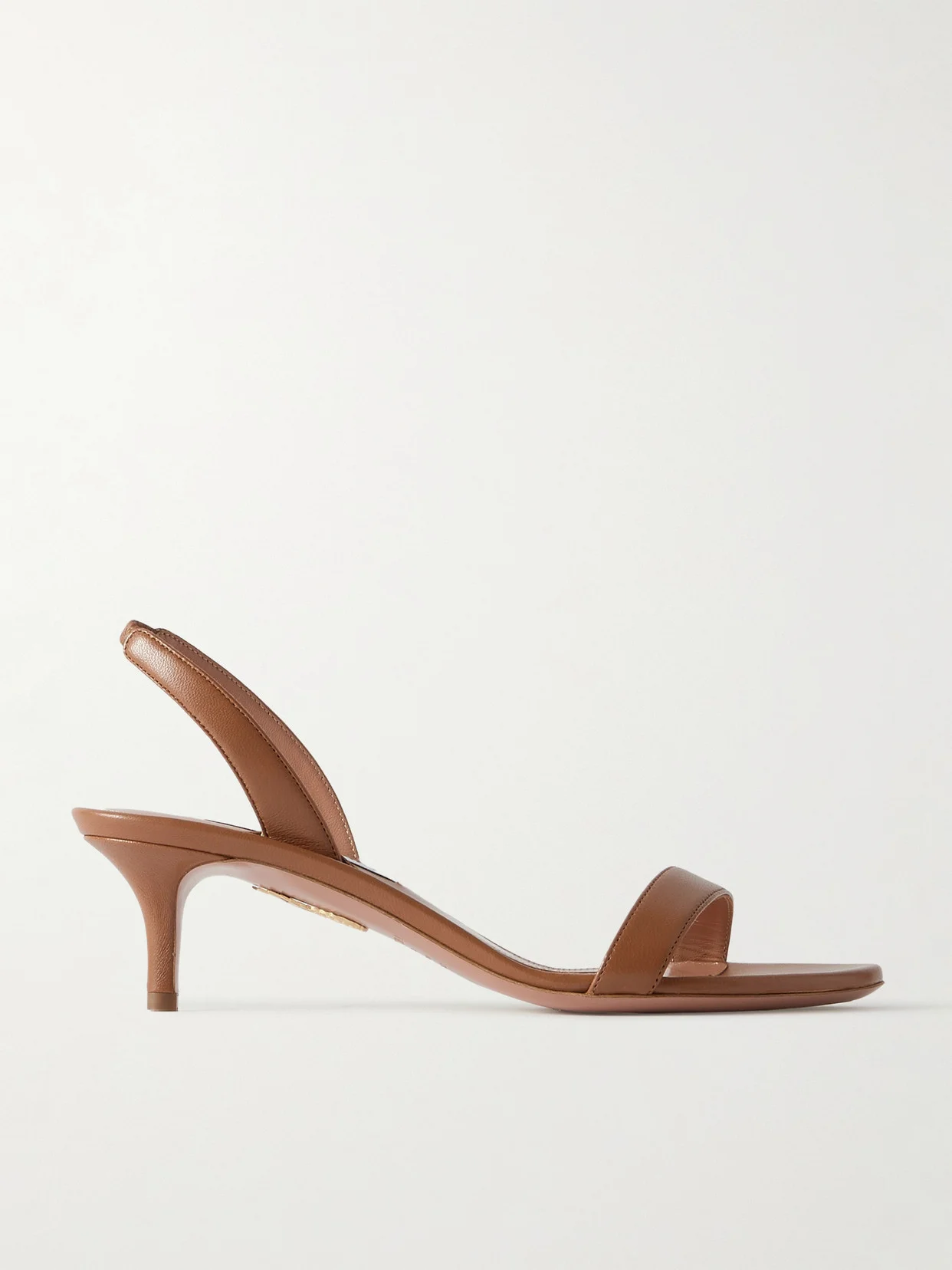 So Nude 50 Leather Slingback Sandals - 1
