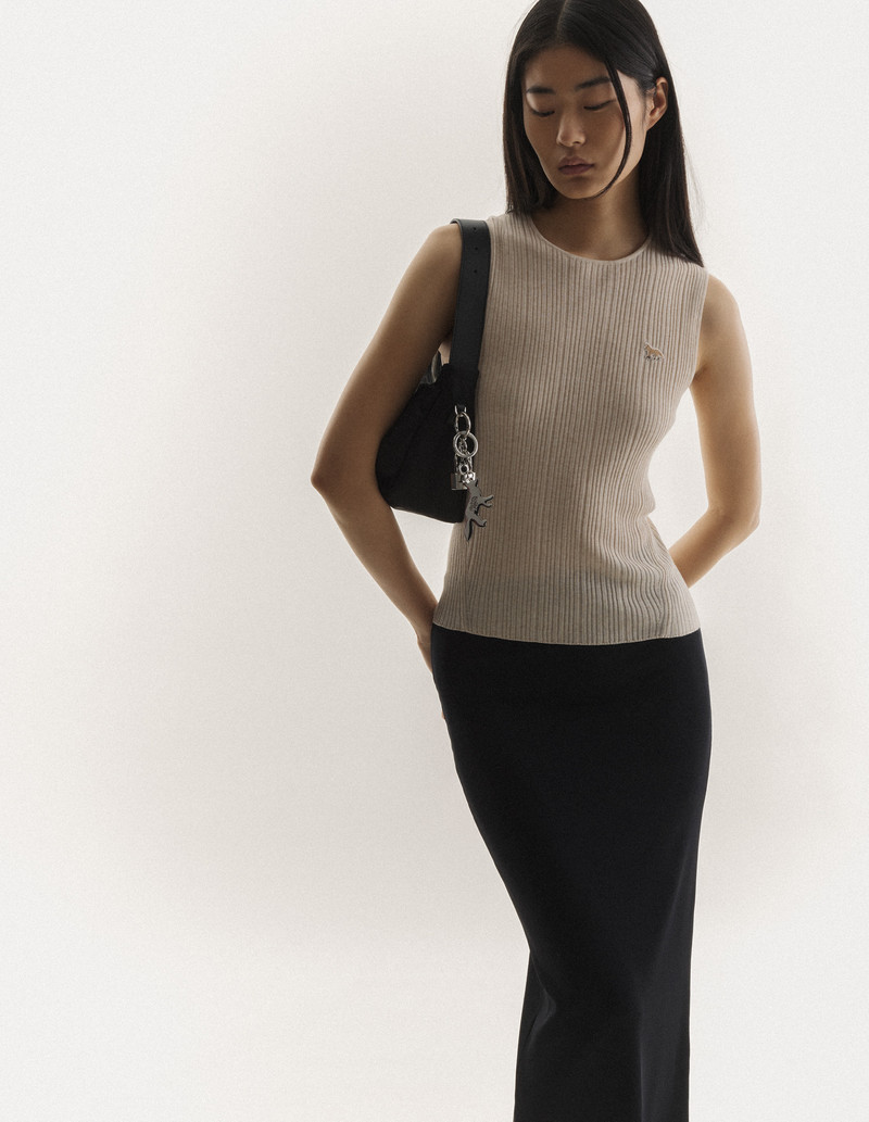 SOFT FINE RIB LONG SKIRT 8