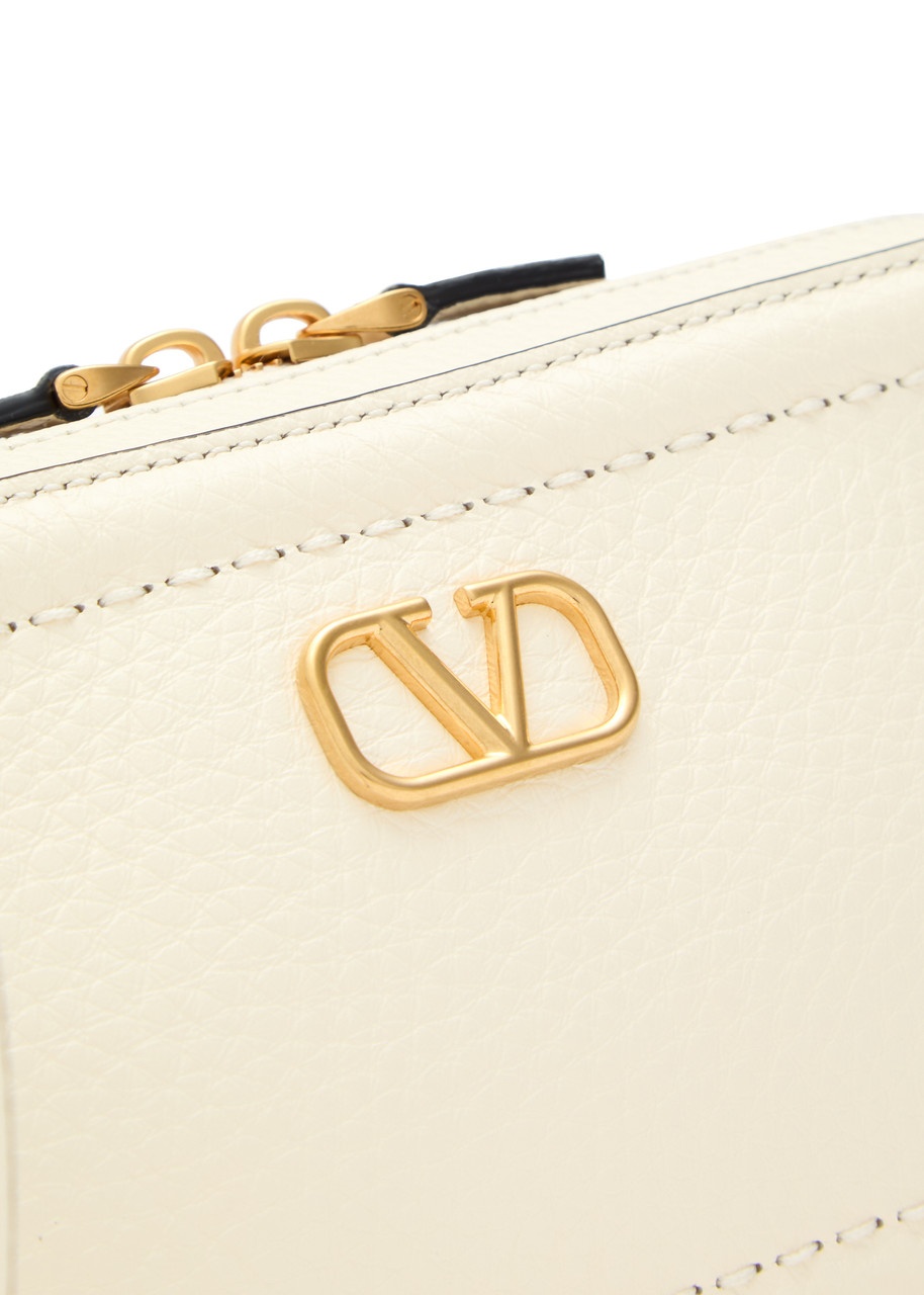 Valentino Garavani Alltime Mini Leather Camera bag - 3