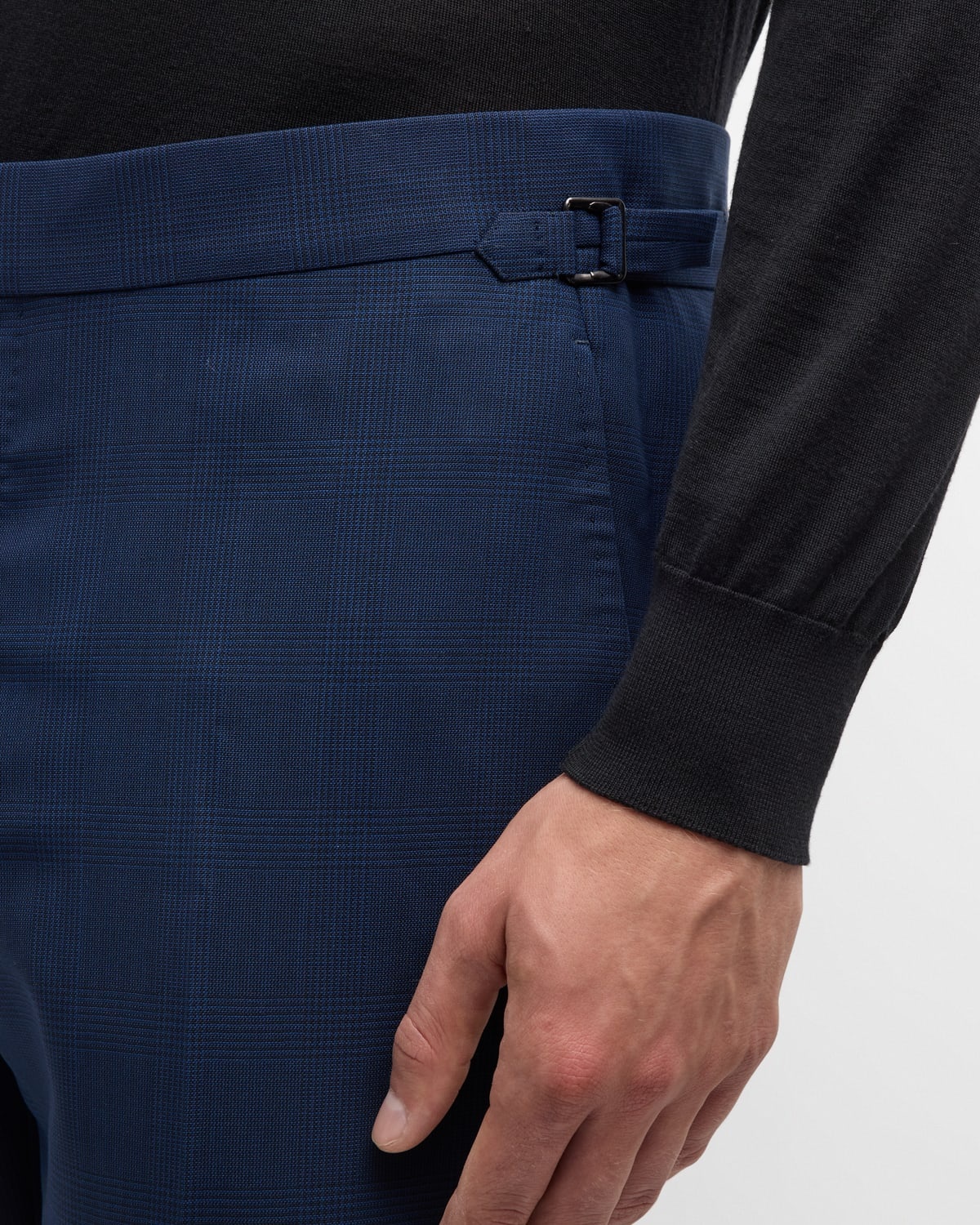 Men's Shelton Mouline Check Suit - 3