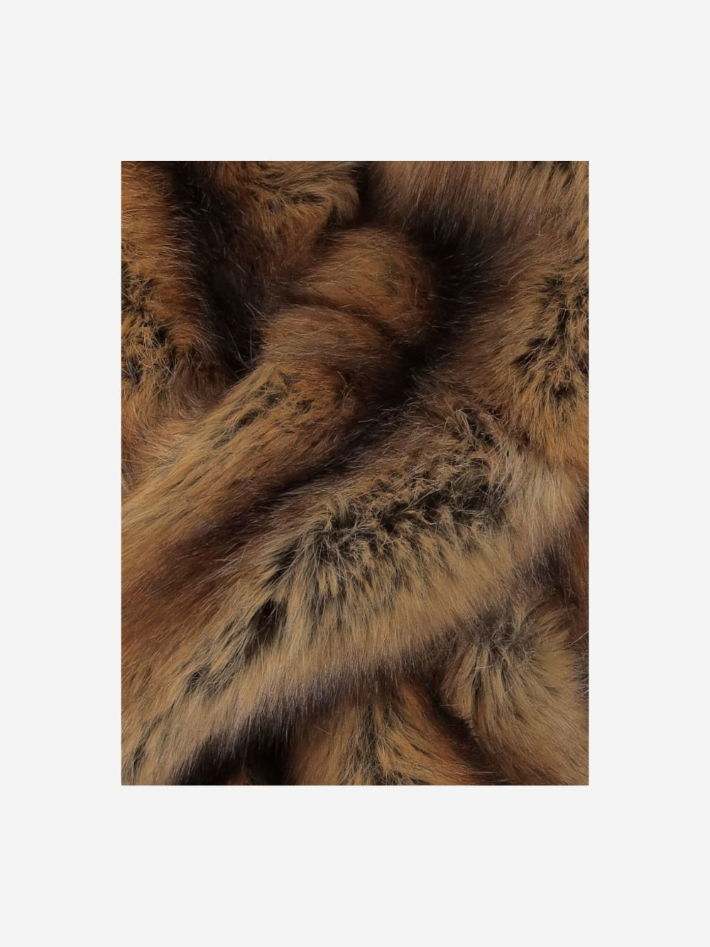 faux-fur stole - 3
