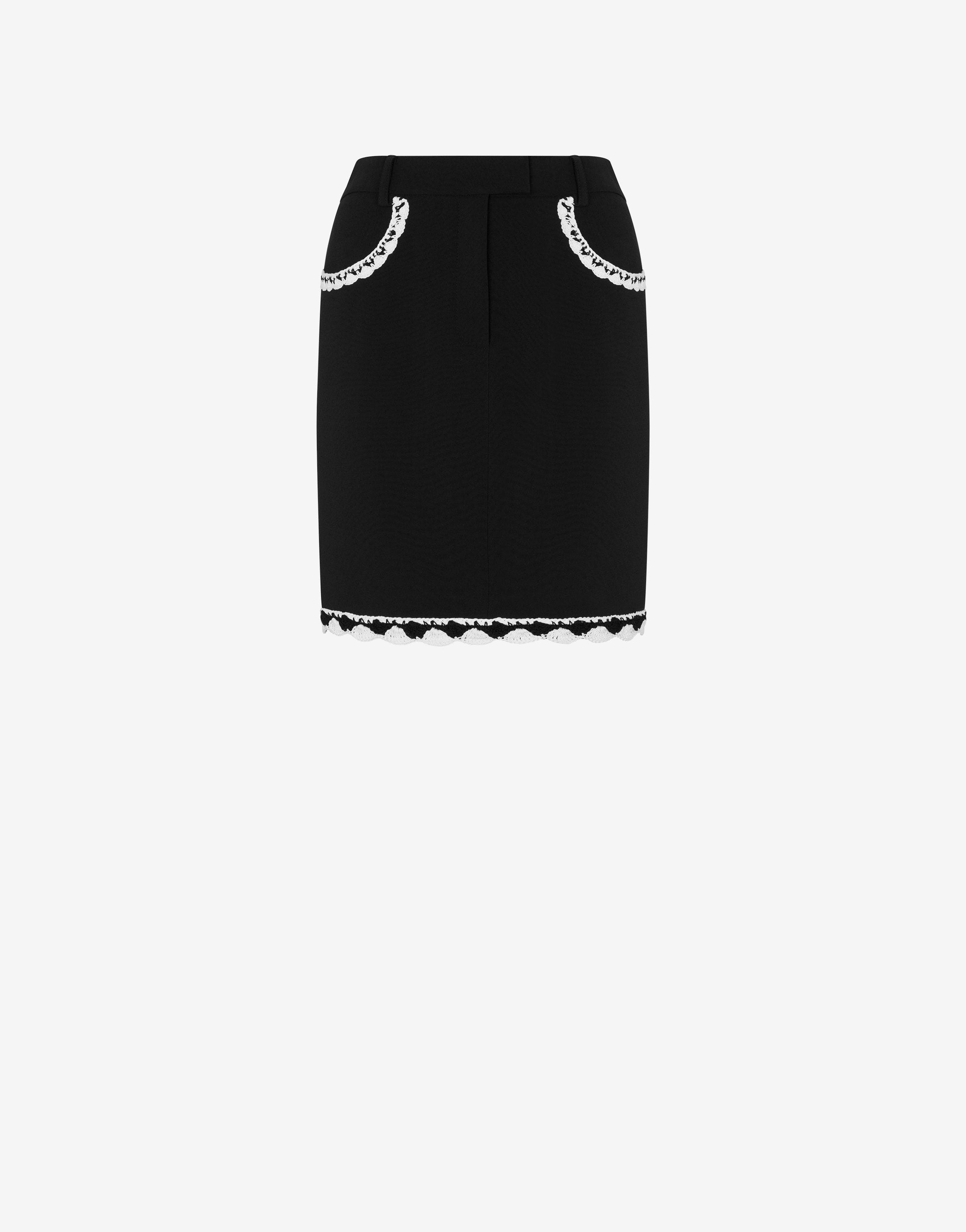 CROCHET DETAILS CADY SKIRT - 1