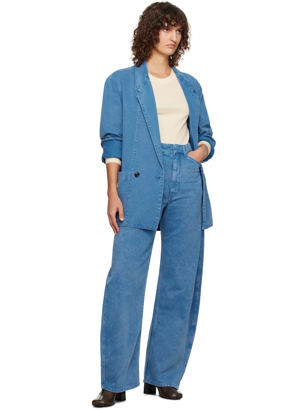 Blue Workwear Blazer - 4