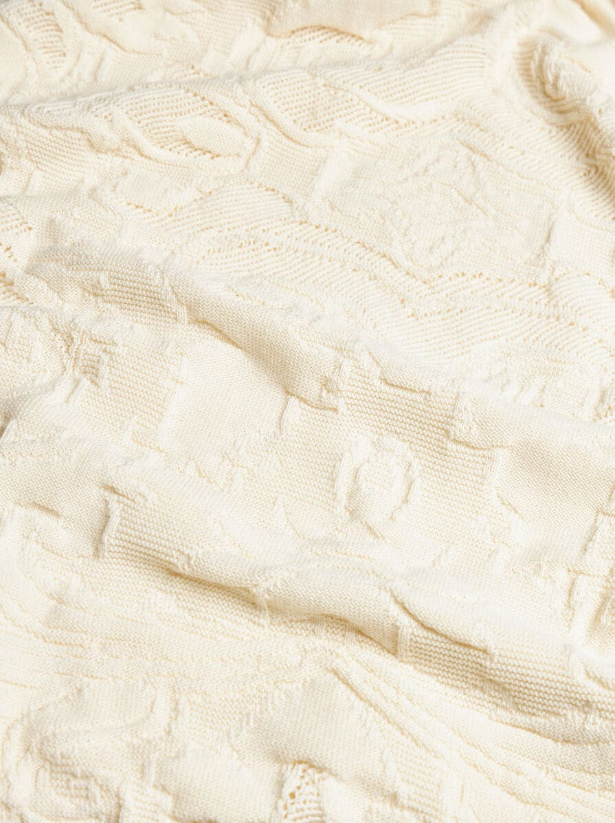TEXTURED COTTON SWEATER - 6