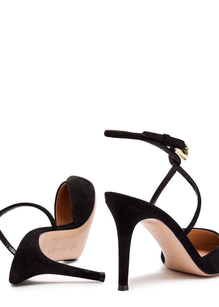 Gianvito Rossi 85 Suede Pumps - 4