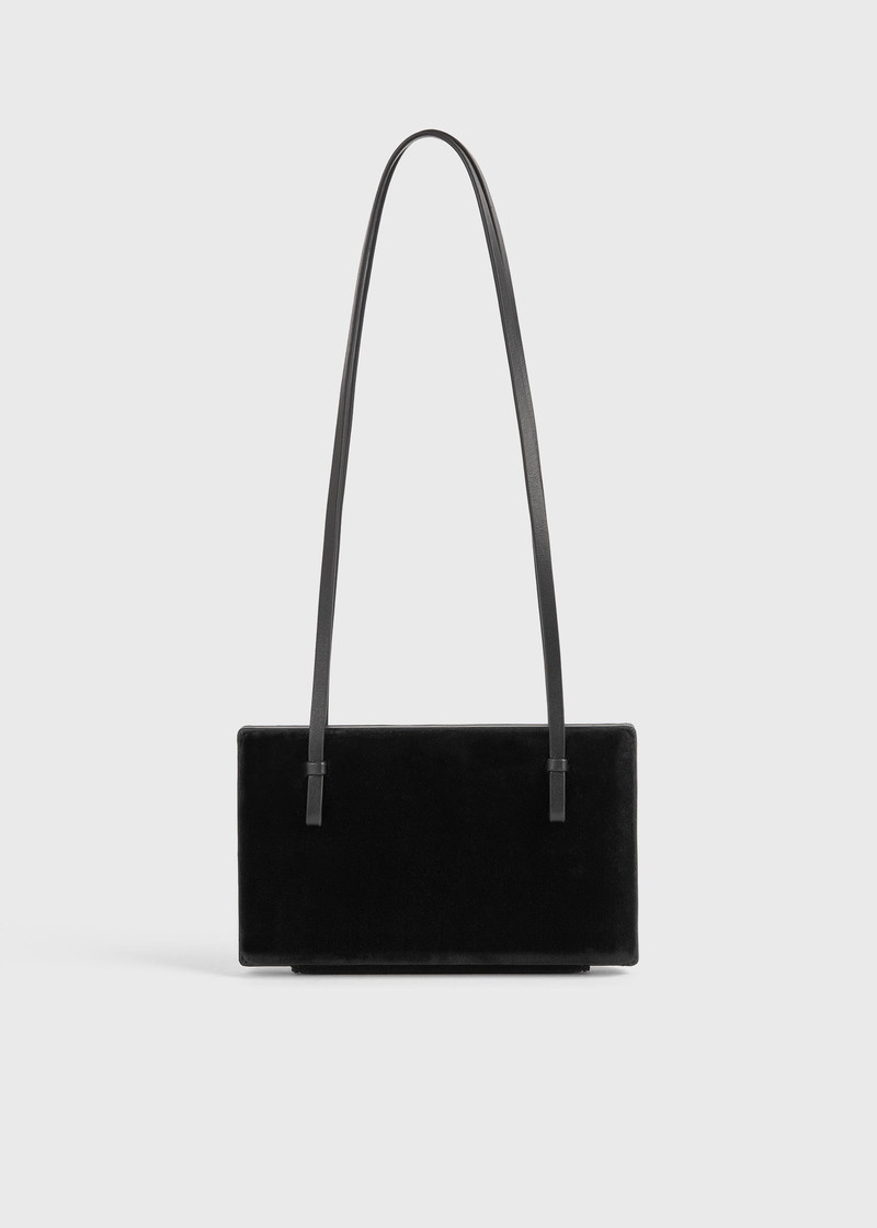 Cocktail velvet bag black 1