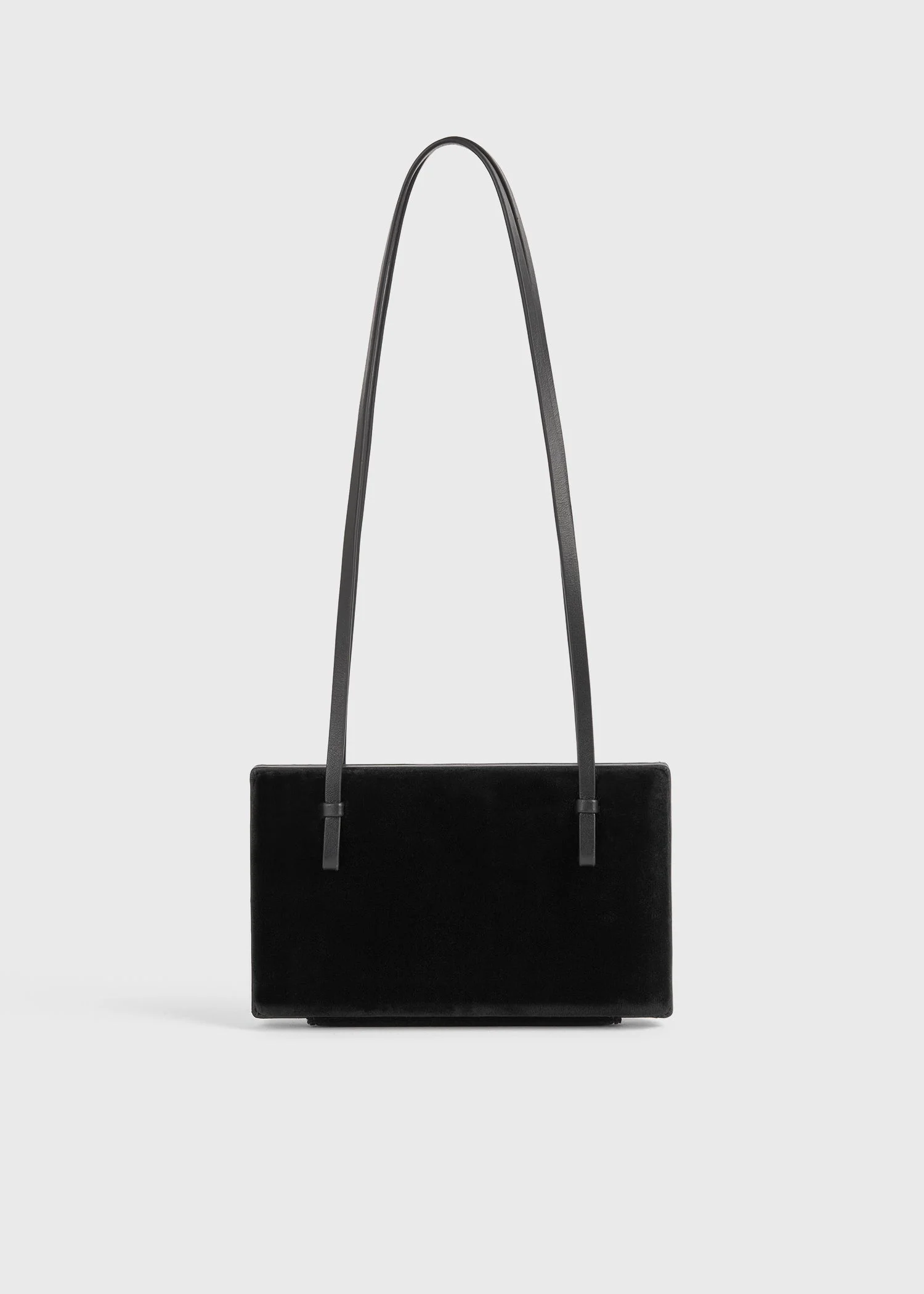 Cocktail velvet bag black - 1