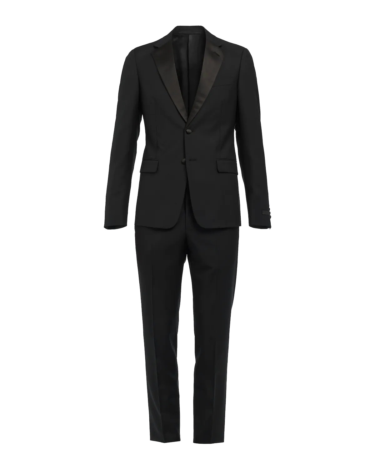 Singled-breasted two-button wool mohair tuxedo - 1