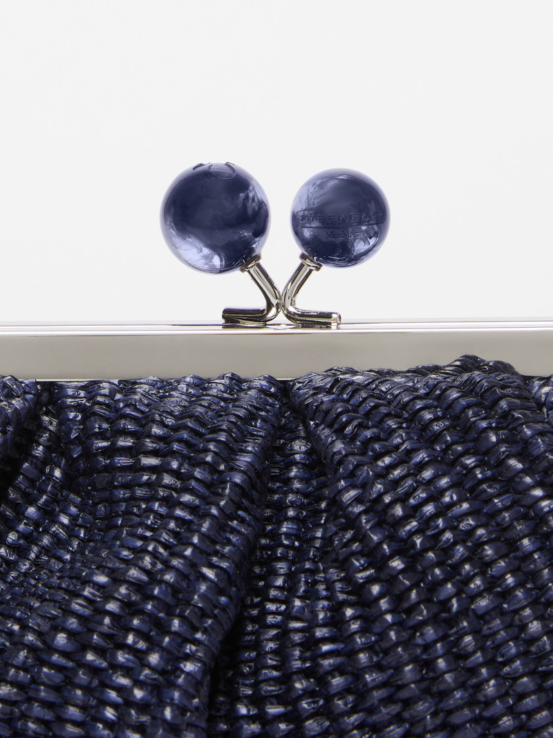 PALMAS Small raffia-effect Pasticcino Bag 5