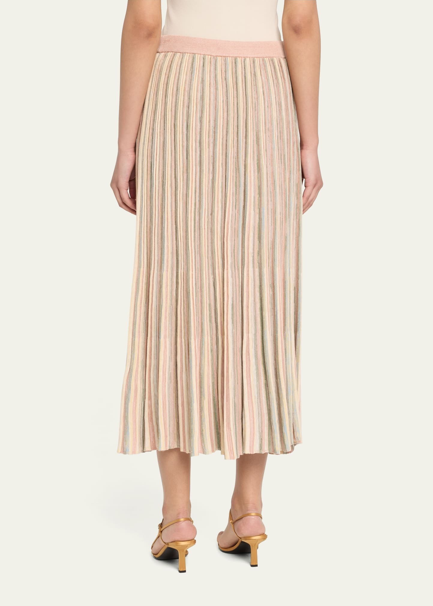 Illuminate Mouline Maxi Skirt - 3