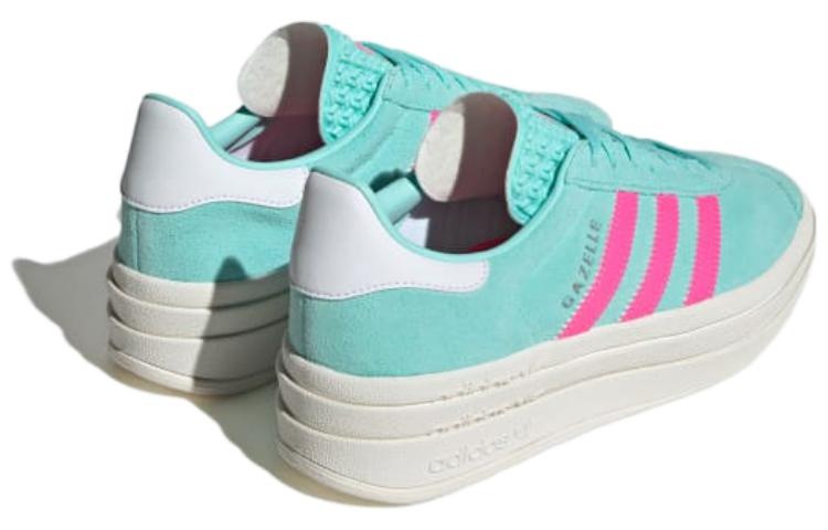 (WMNS) adidas Gazelle Shoes 'Flash Aqua Lucid Pink' ID7026 - 5