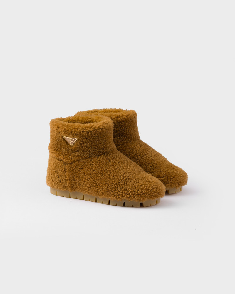 Shearling booties 1