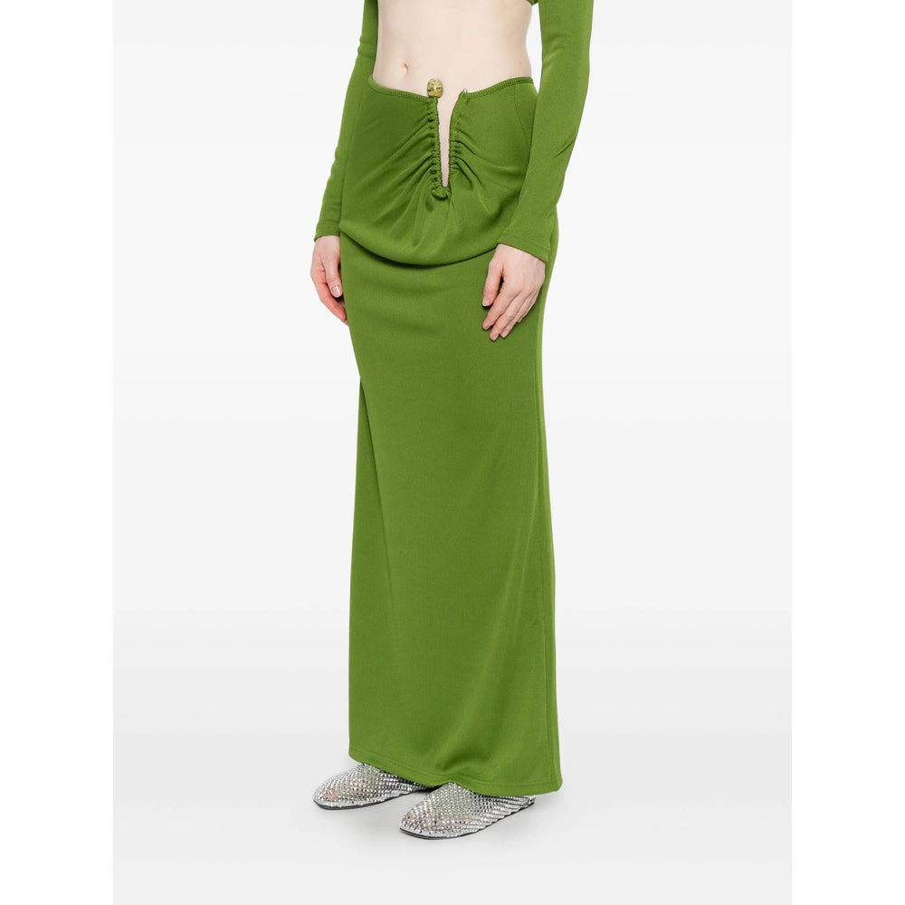 Christopher Esber Green Skirts - A-Line Skirts Women - 5