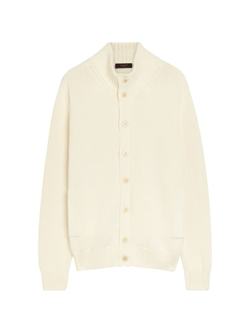 ribbed cotton cardigan 1