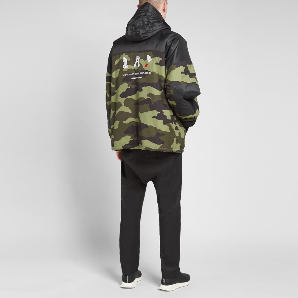 Marcelo Burlon Multi Pocket Camo Parka - 9