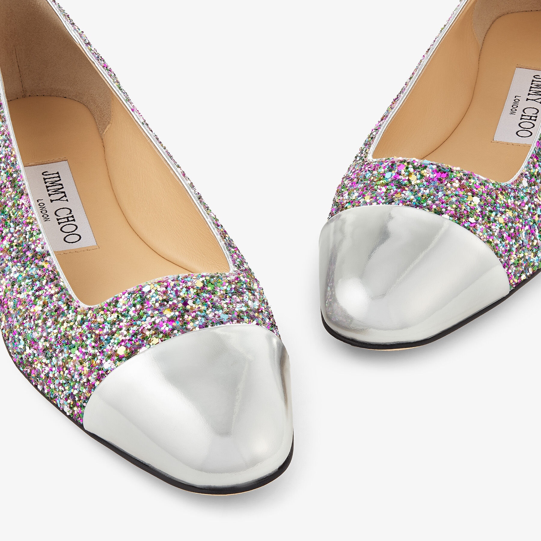 Watson Flat
Confetti Coarse Glitter Fabric Flats - 4